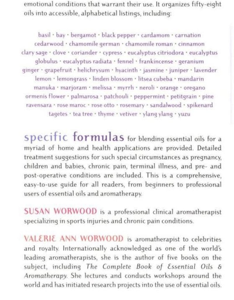 Golden Poppy Herbs Essential Aromatherapy: A Pocket Guide to Essential Oils and Aromatherapy – Susan E. Worwood