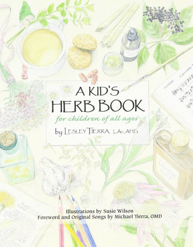 Golden Poppy Herbs Kid's Herb Book - Lesley Tierra