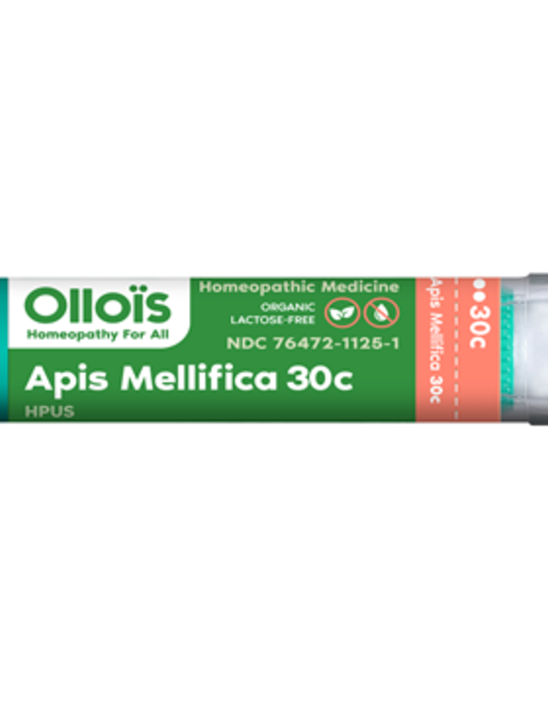 Golden Poppy Herbs Apis Mellifica Organic Homeopathic Remedy 30c  - Ollois