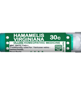 Golden Poppy Herbs Hamamelis Virginiana Organic Homeopathic Remedy 30c  - Ollois