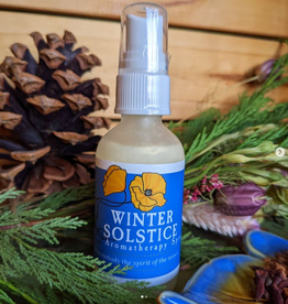 Golden Poppy Herbs Winter Solstice Spray
