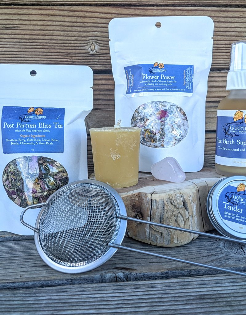 Golden Poppy Herbs Postpartum Care Kit