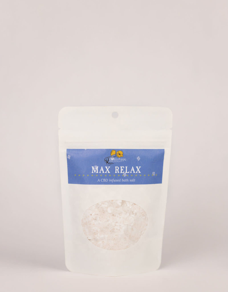 Golden Poppy Herbs Max Relax CBD Bath Salts 600mg