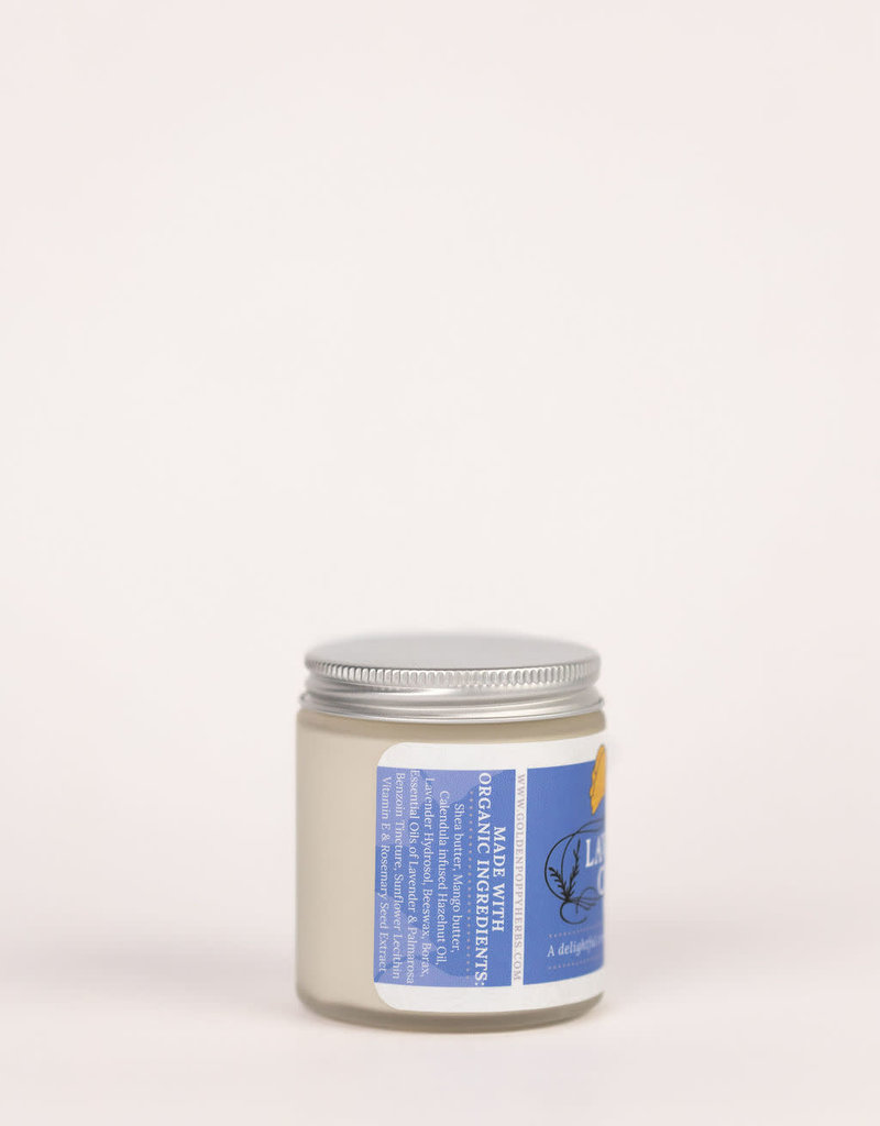 Golden Poppy Herbs Lavender Body Cream 4 oz