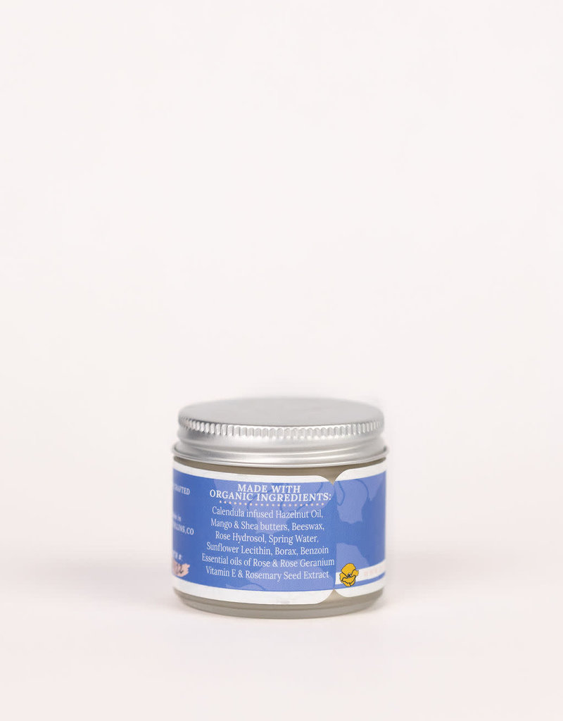 Golden Poppy Herbs Rose Body Cream, 2 oz