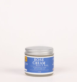 Golden Poppy Herbs Rose Body Cream, 2 oz