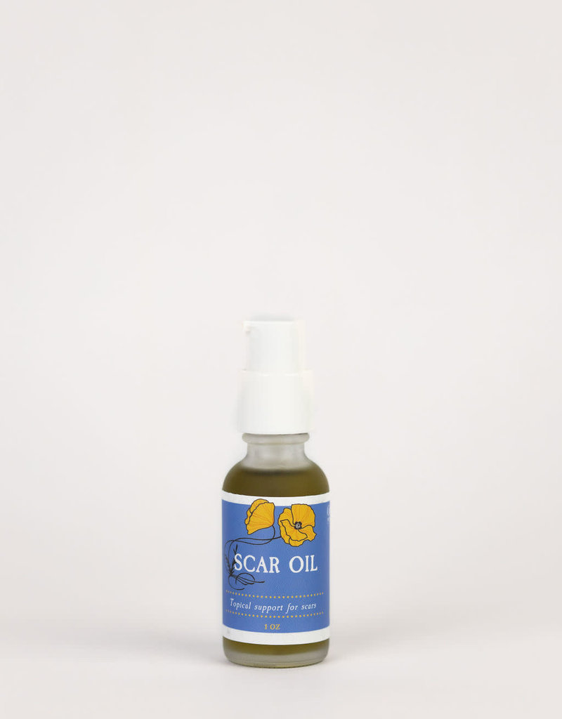 Golden Poppy Herbs Scar Oil, 1oz