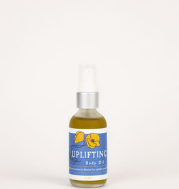 Golden Poppy Herbs Uplifting Body Oil, 2oz