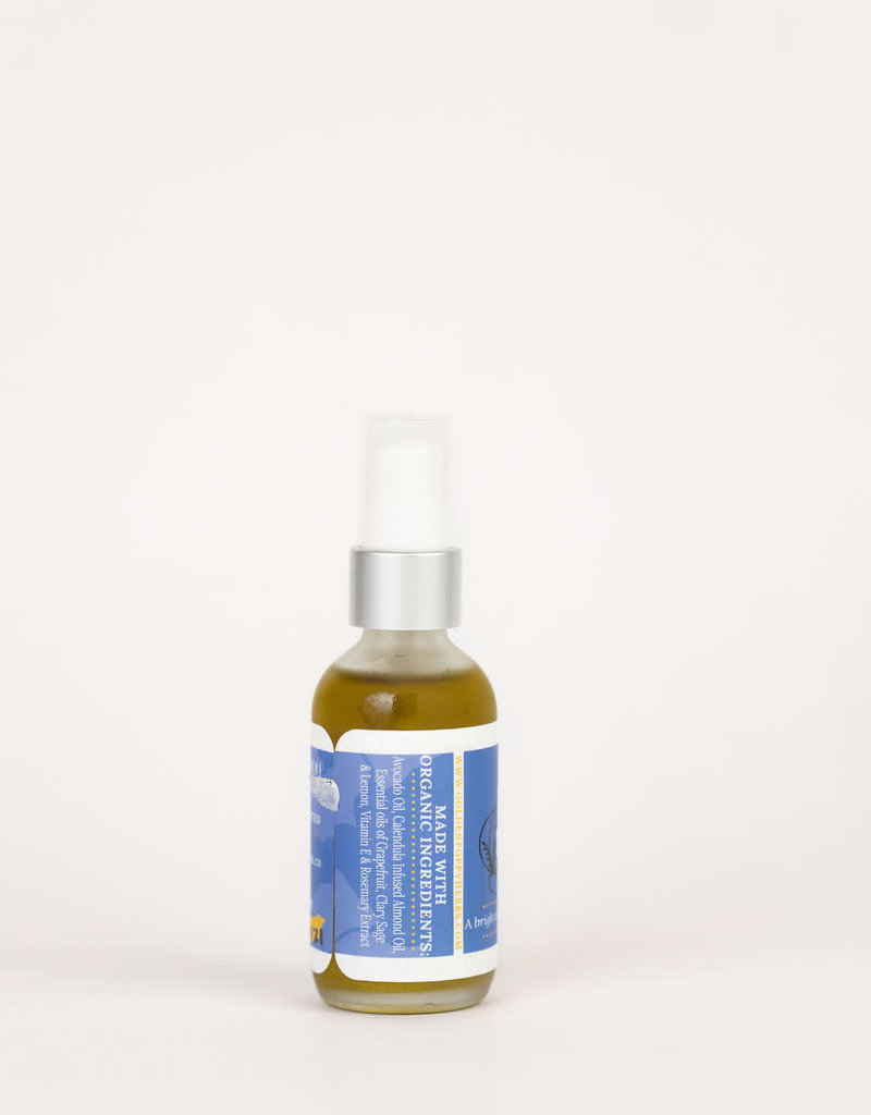 Golden Poppy Herbs Uplifting Body Oil, 2oz