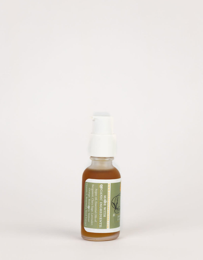 Golden Poppy Herbs Beard Oil, 1 oz