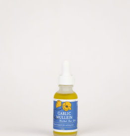 Golden Poppy Herbs Garlic & Mullein Ear Oil, 1/2 oz