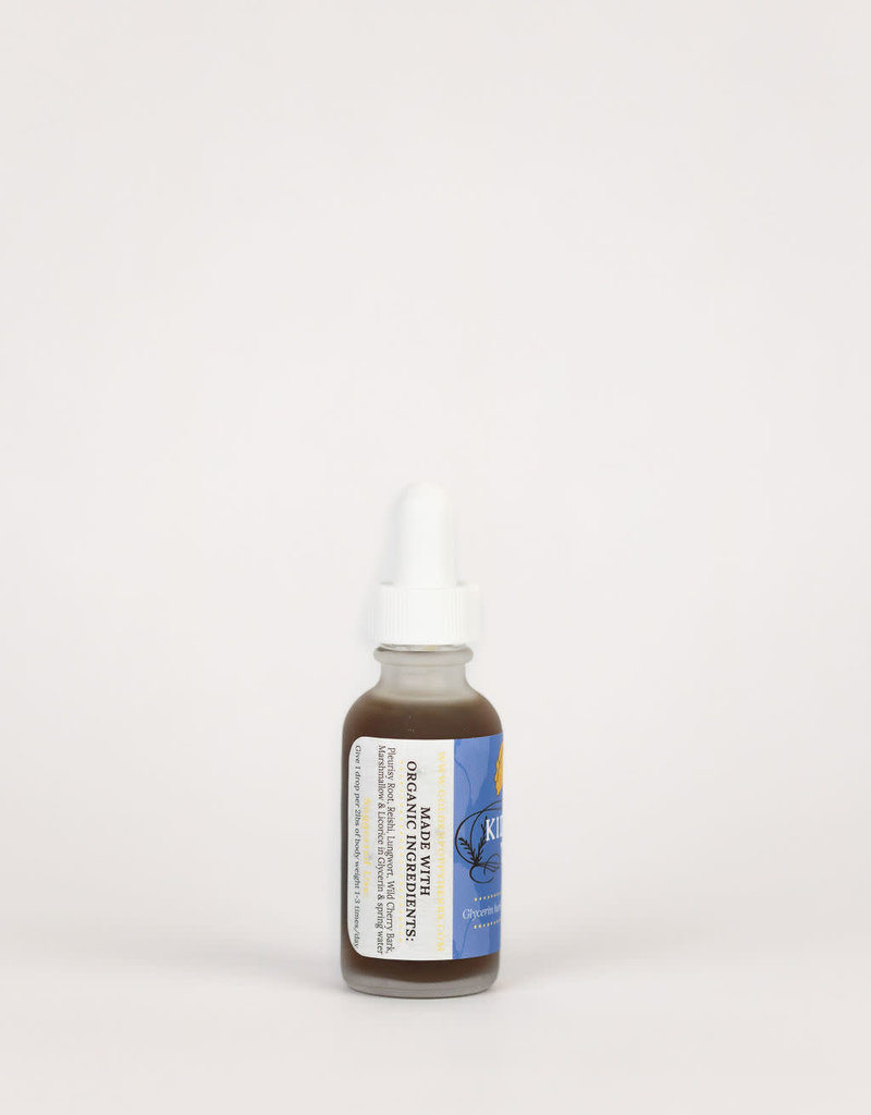 Golden Poppy Herbs Kids Lung Tonic Herbal Glycerite 1 oz
