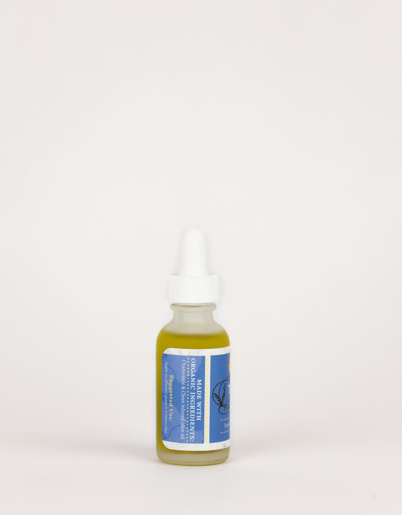Golden Poppy Herbs Teething Oil 1/2 oz.
