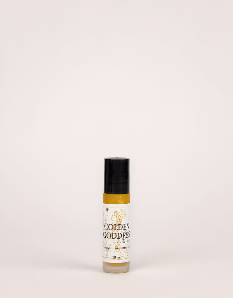 Golden Poppy Herbs Golden Goddess Anointing Oil Perfume Roller