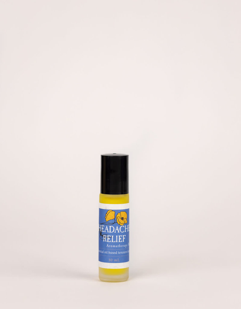 Golden Poppy Herbs Headache Relief Roller