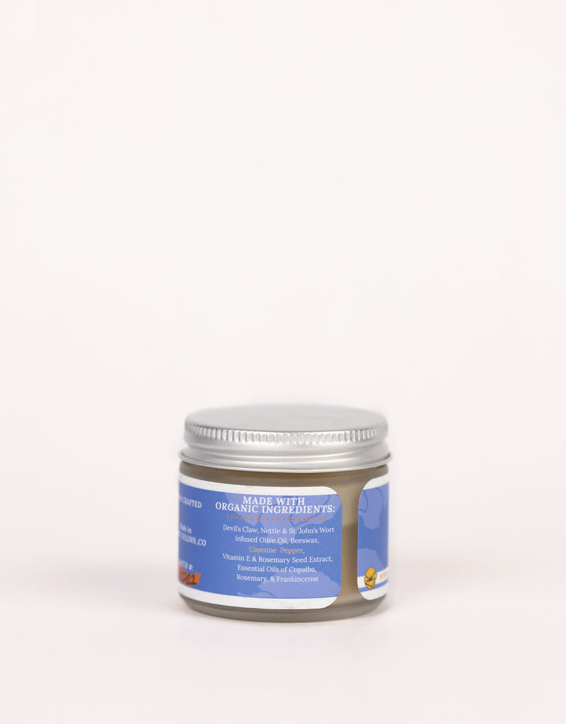 Golden Poppy Herbs Joint Warming Salve, 2 oz