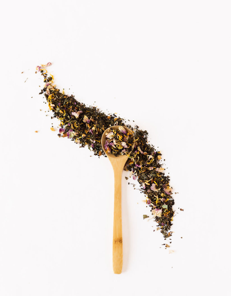 Golden Poppy Herbs Happy Tea, 16 oz Tube (63g)