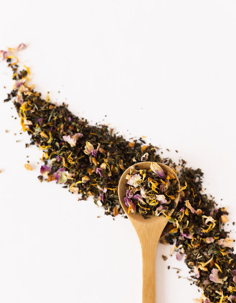 Golden Poppy Herbs Happy Tea, 16 oz Tube (63g)