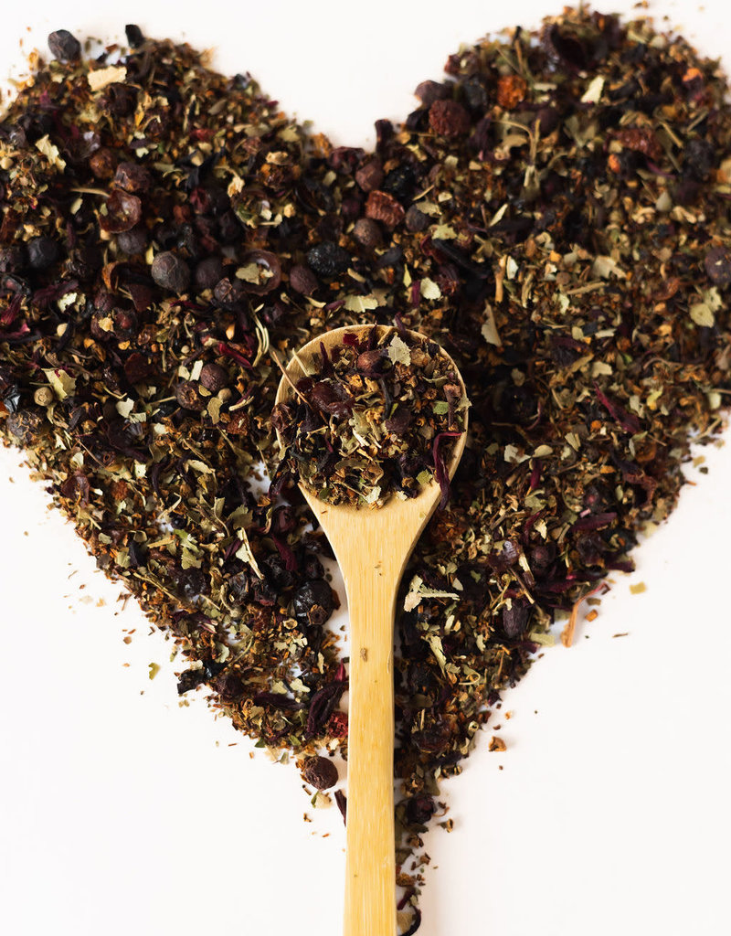 Golden Poppy Herbs Heart-Full Tea, 20oz Tube (140g)