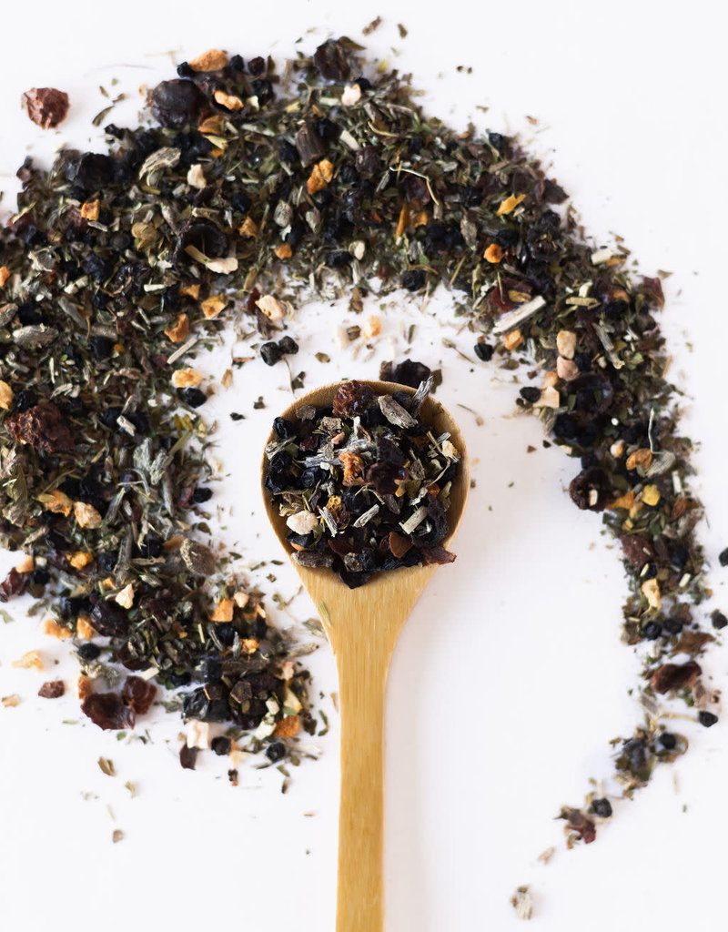 Golden Poppy Herbs Immune Boost Tea, 14oz Tube (150g)