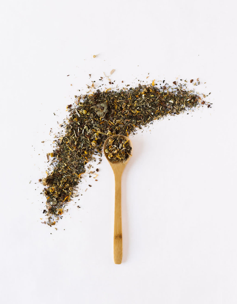 Golden Poppy Herbs Tummy Tea,  20oz Tube (88g)