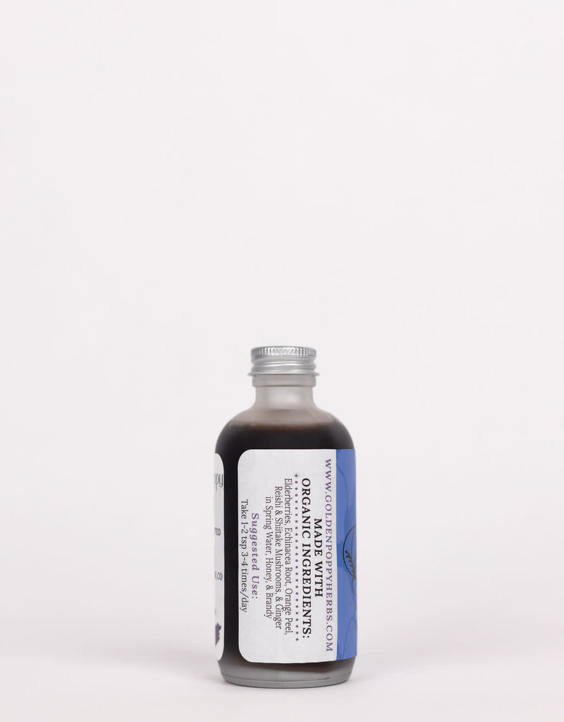 Golden Poppy Herbs Immune Support Elixir 4oz.