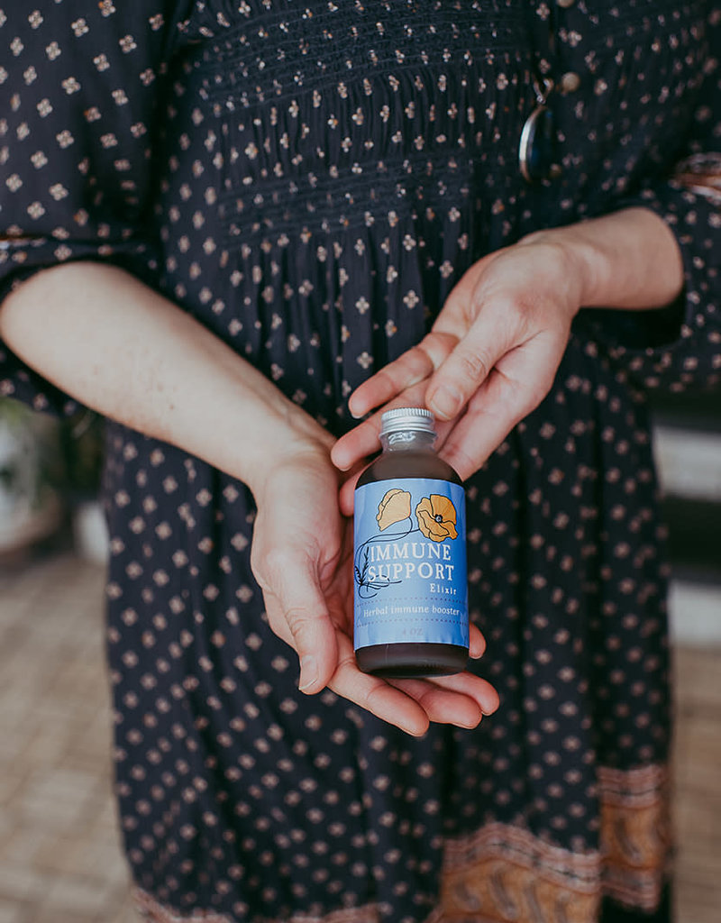 Golden Poppy Herbs Immune Support Elixir 4oz.
