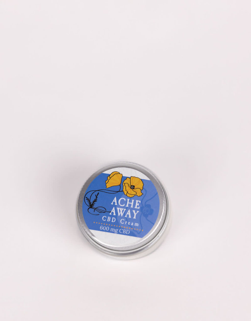 Golden Poppy Herbs Ache Away CBD CREAM, 1oz