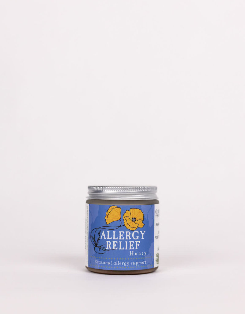 Golden Poppy Herbs Allergy Relief Honey 4oz