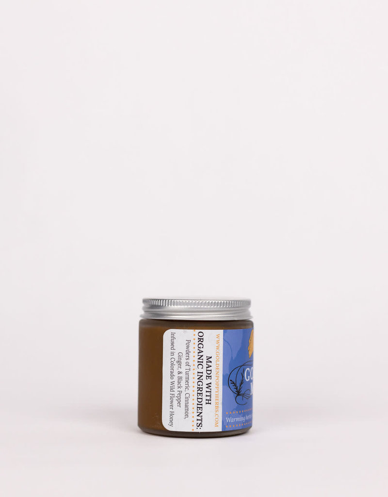 Golden Poppy Herbs Golden Milk Honey