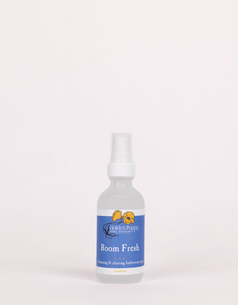 Golden Poppy Herbs Room Fresh Bathroom Spray