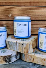 Golden Poppy Herbs Zodiac Candle