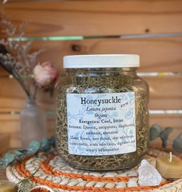 Golden Poppy Herbs Honeysuckle Flowers, Organic, bulk/oz