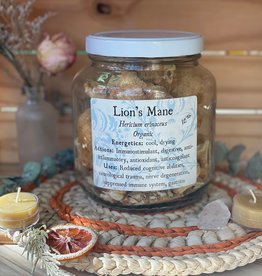 Golden Poppy Herbs Lion’s Mane Mushroom, dried bulk/ oz