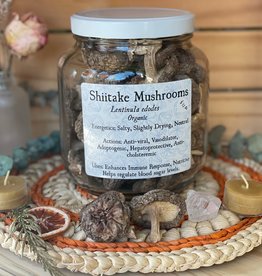 Golden Poppy Herbs Shiitake Mushroom, dried bulk/oz