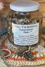 Golden Poppy Herbs Turkey Tail Mushroom, wild-crafted, bulk/oz