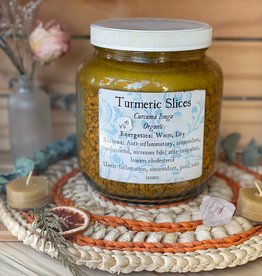 Golden Poppy Herbs Turmeric Pieces, organic, bulk/oz