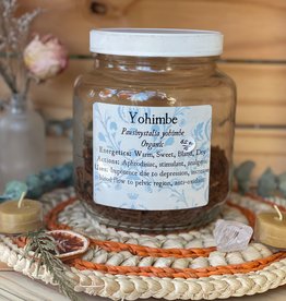 Golden Poppy Herbs Yohimbe Bark, wildcrafted bulk/ oz