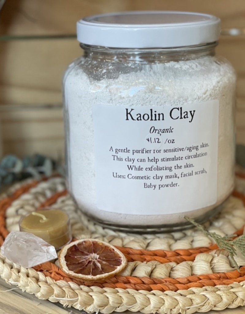Golden Poppy Herbs Kaolin Clay, bulk/oz