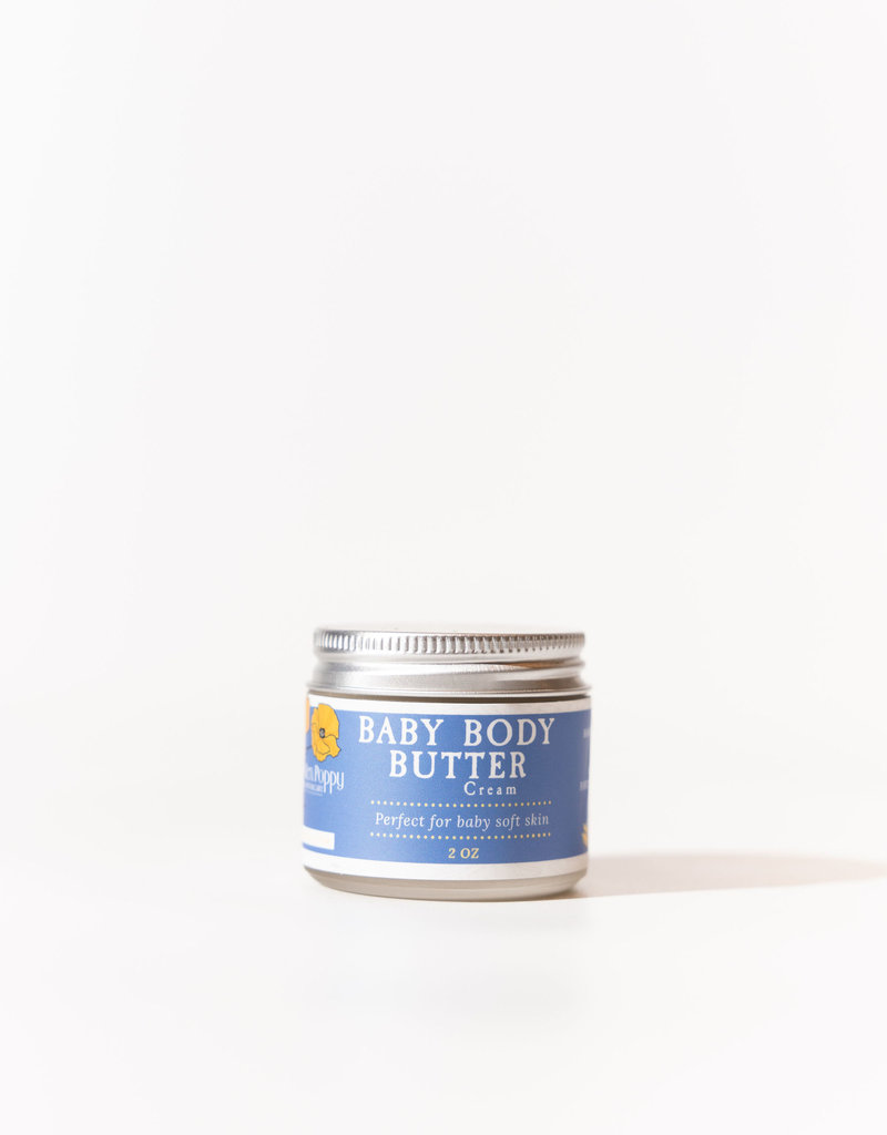 Golden Poppy Herbs Baby Body Butter, 2 oz