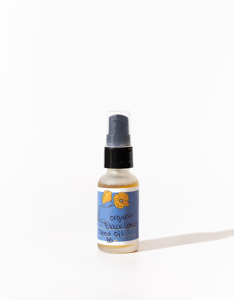 Golden Poppy Herbs Black Cumin Seed Oil, Organic, 1oz bottle