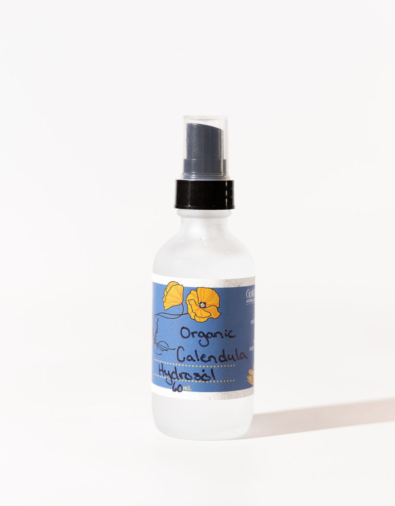 Golden Poppy Herbs Calendula Hydrosol, Organic 2oz Mister