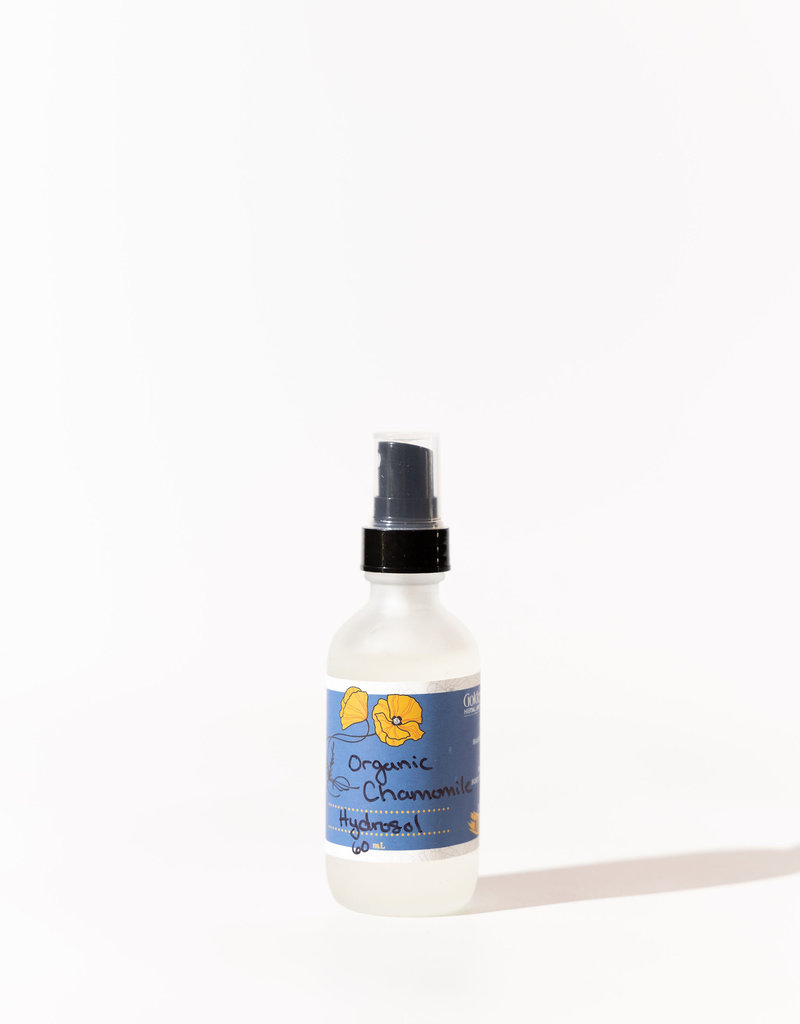 Golden Poppy Herbs Chamomile Hydrosol, Organic 2oz Mister