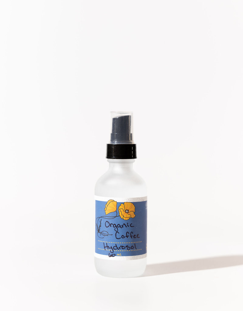 Golden Poppy Herbs Coffee Hydrosol, Organic 2oz Mister