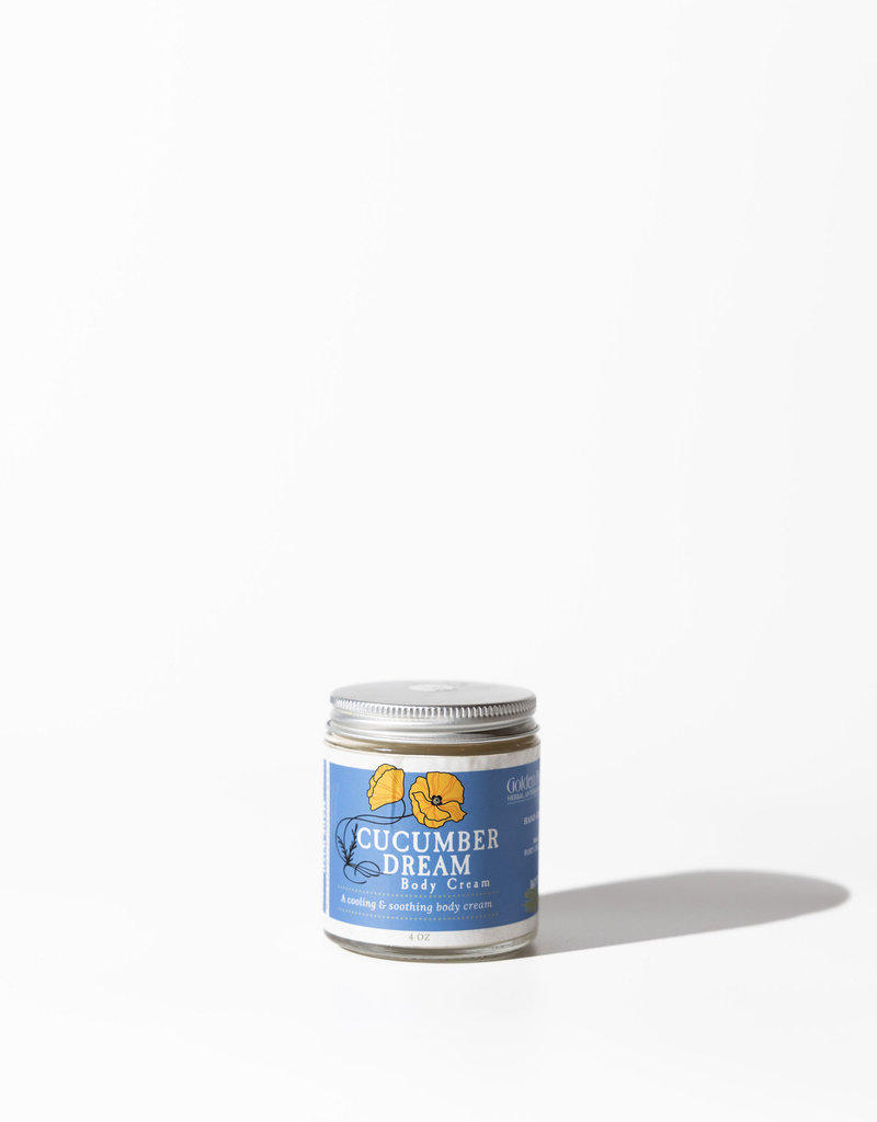 Golden Poppy Herbs Cucumber Dream Body Cream 4oz