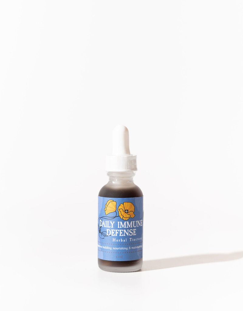 Golden Poppy Herbs Daily Immune Defense Tincture 1oz