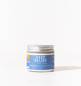 Golden Poppy Herbs Deep Relief Body Cream, 2 oz jar