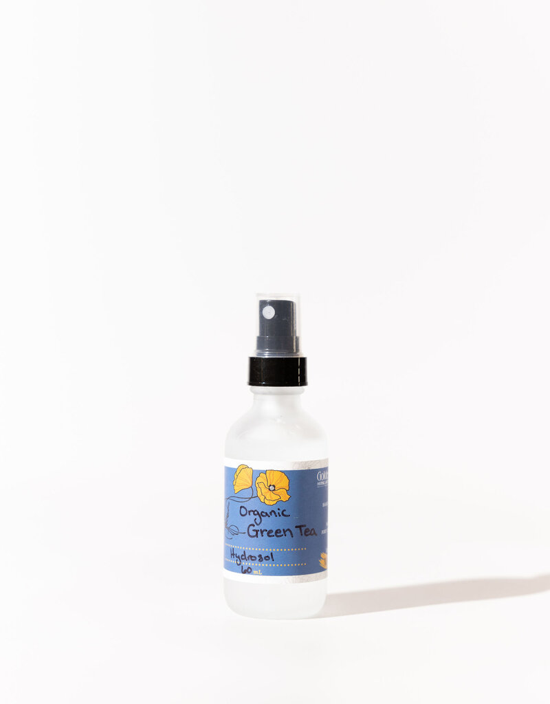 Golden Poppy Herbs Green Tea Hydrosol, Organic 2oz Mister