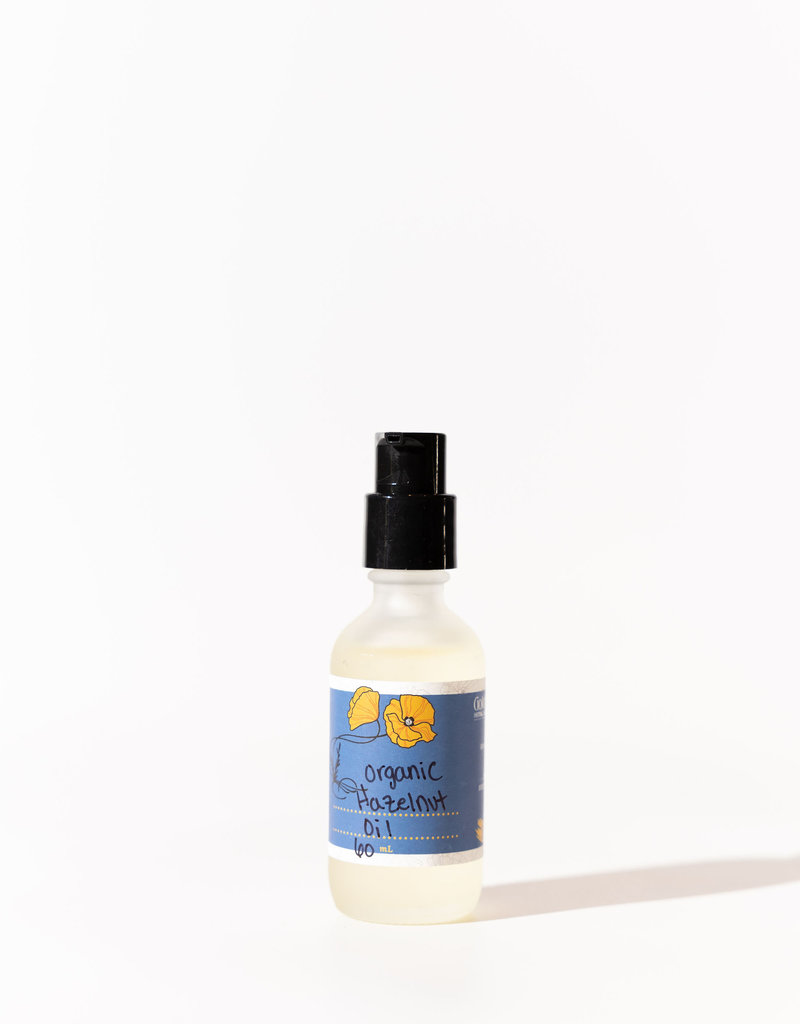 Golden Poppy Herbs Hazelnut Oil, Organic 2oz bottle
