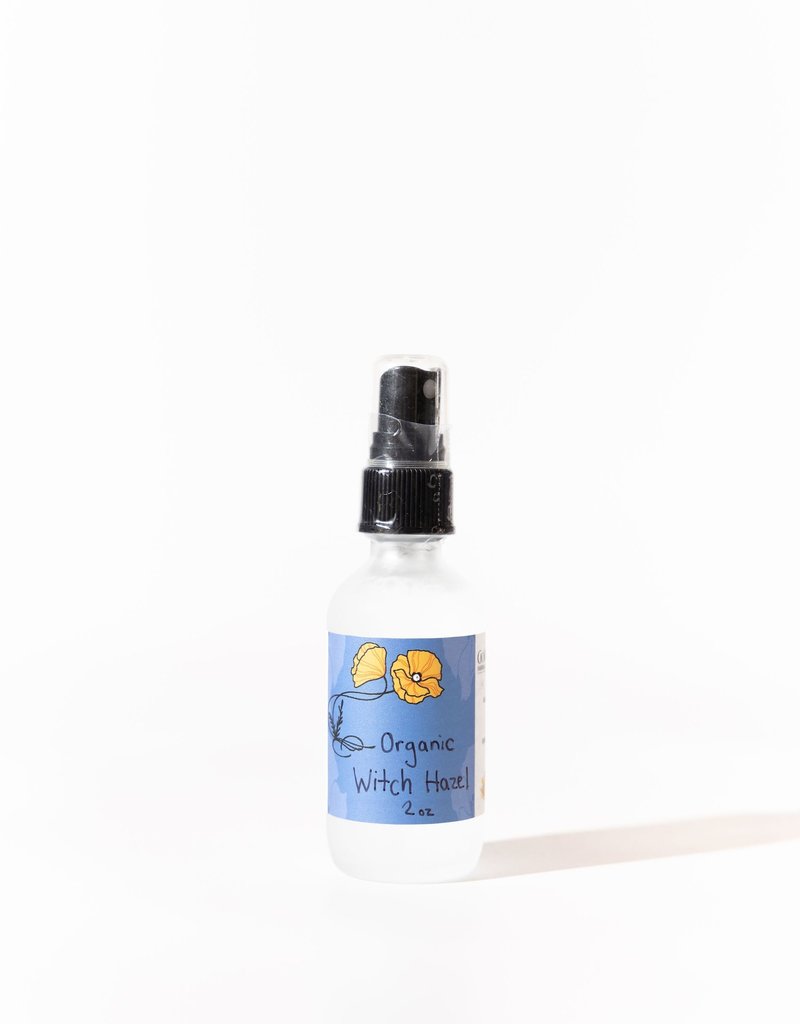 Golden Poppy Herbs Witch Hazel, Organic 1oz Mister